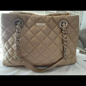 Kate Spade cream color shoulder handbag